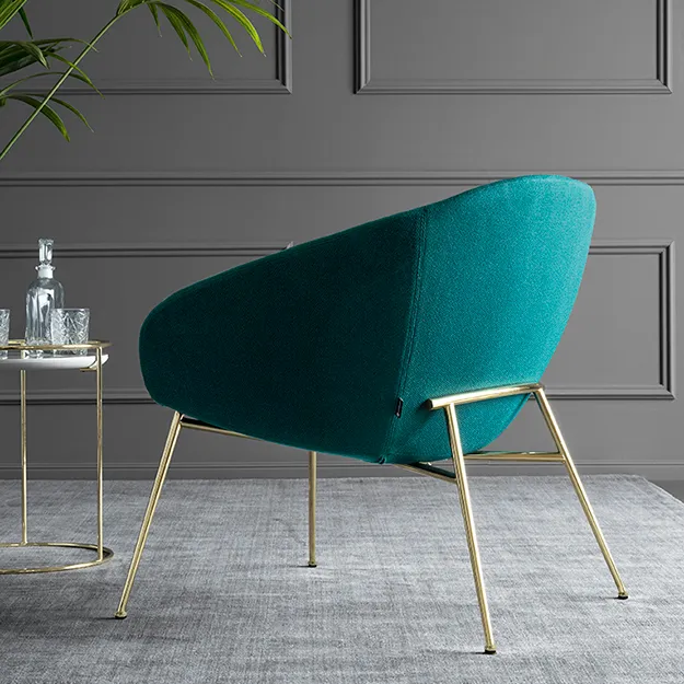 Light blue armchair from Calligaris