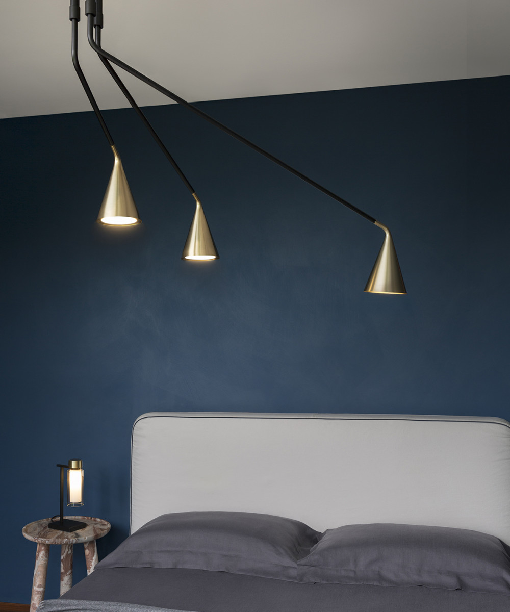 Hanging bedroom lightning from Zava Gordon Collection