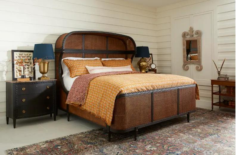 jonathan charles   wooden bed set