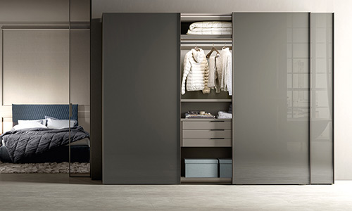 Alf Dafre dark grey wardrobe