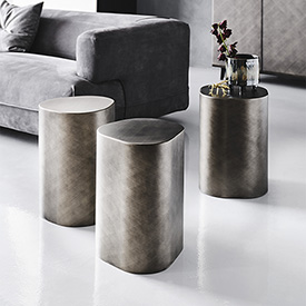 Oval coffee table and seating Cattelan Italia