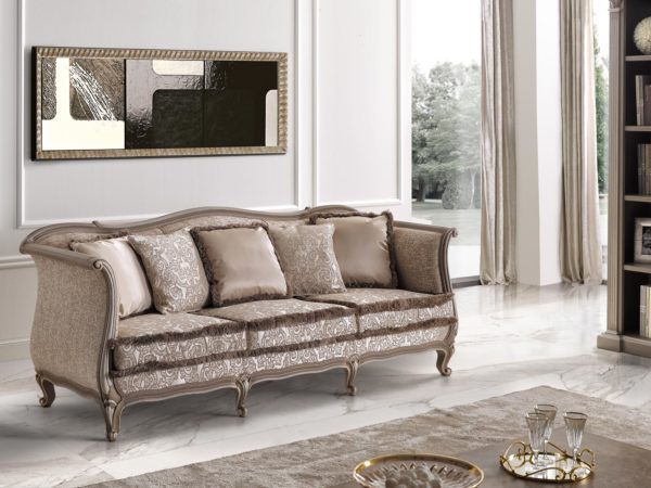 Scappini & C light gray sofa