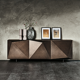 Dark colored drawer models from Cattelan Italia