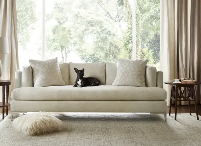 white sofa