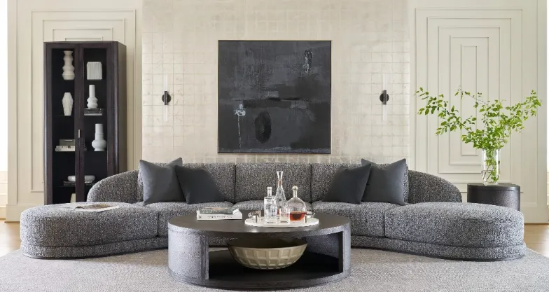 green sofa