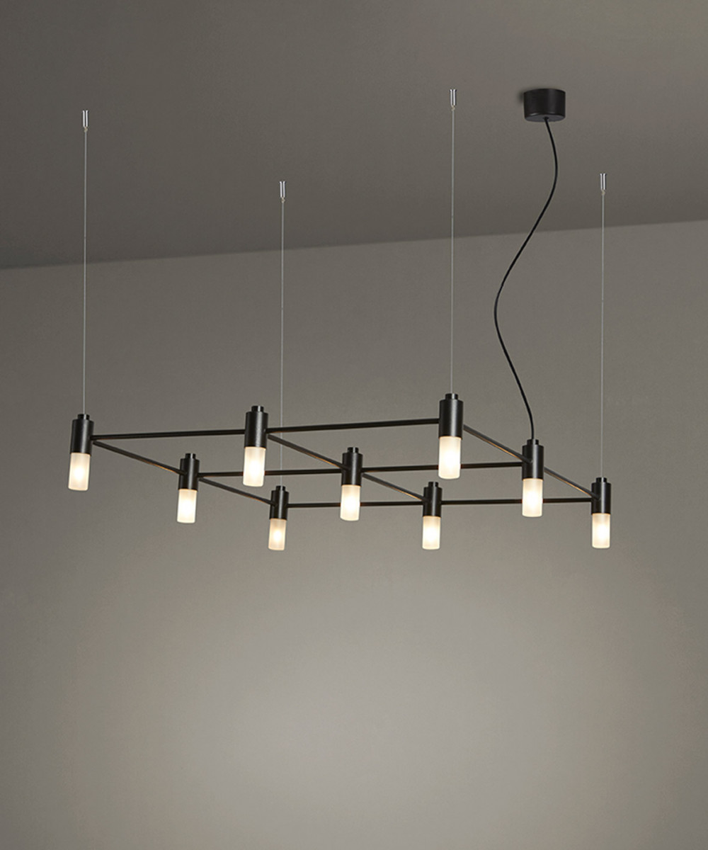 Quadrante hanging ceilinngs from Zava collection